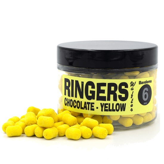 RINGERS Chocolate Yellow Wafters 6mm 150ml (Dumbells)